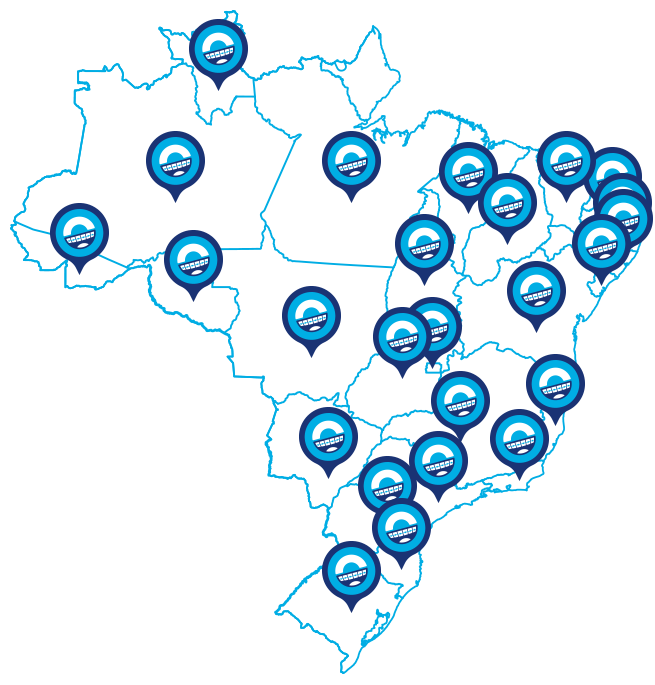 Mapa de oportunidades de território OrthoDontic em Belo Horizonte